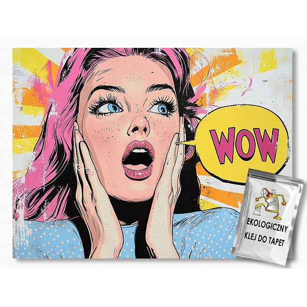 Fototapeta Flizelina Grafika Komiks Pop Art Žena Portrét 416x290 130g
