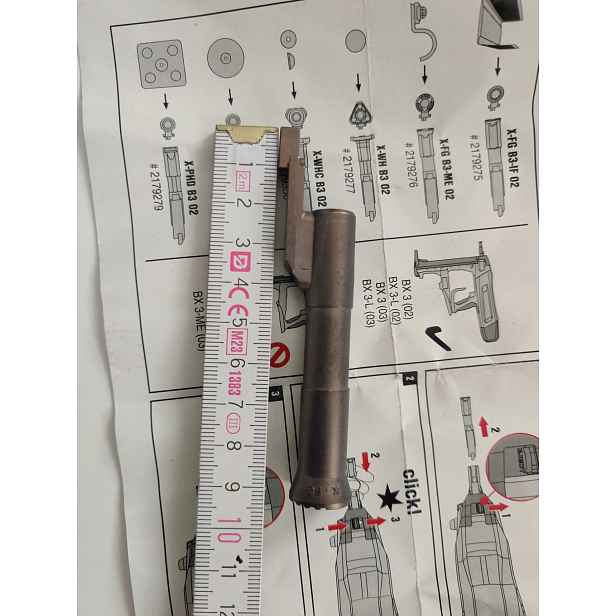 hilti BX3 Vodící kolík X-fg B3-ME zabalený #2101258 Pro Držáky