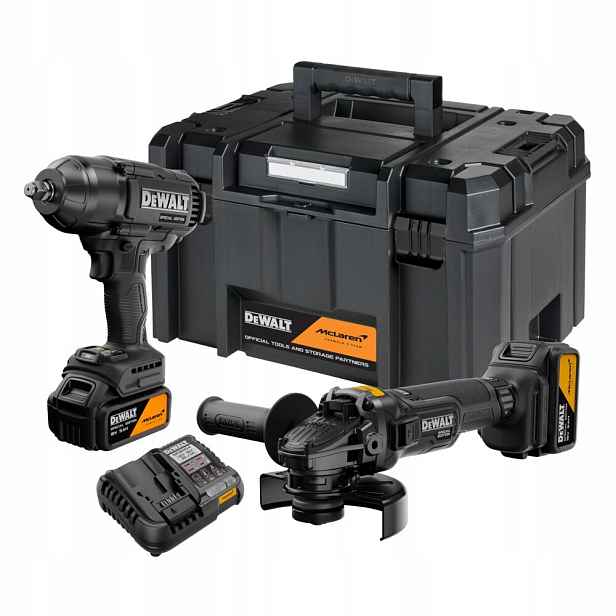 sada DCF99M DCG45M 2x5Ah 18V Xr Dewalt [DCK2225MP2T-QW] edice Mclaren