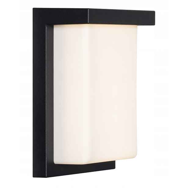 Venkovní lampa, fasádní nástěnné svítidlo, černá na dům, na terasu Alba