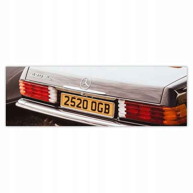 Plakáty 200x66 Mercedes Auto