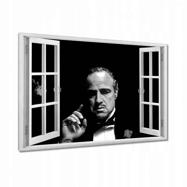 Obrazy 90x60 Kmotr Corleone