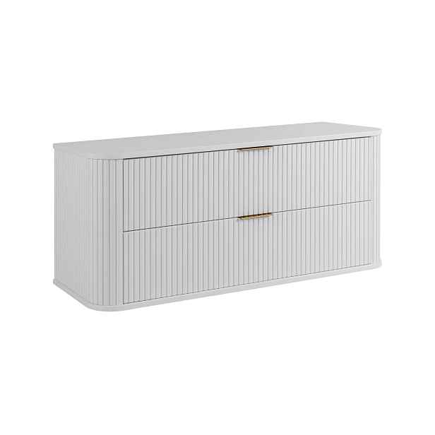 Elvisia Skříňka pod umyvadlo ELEGANCE White | 120 cm