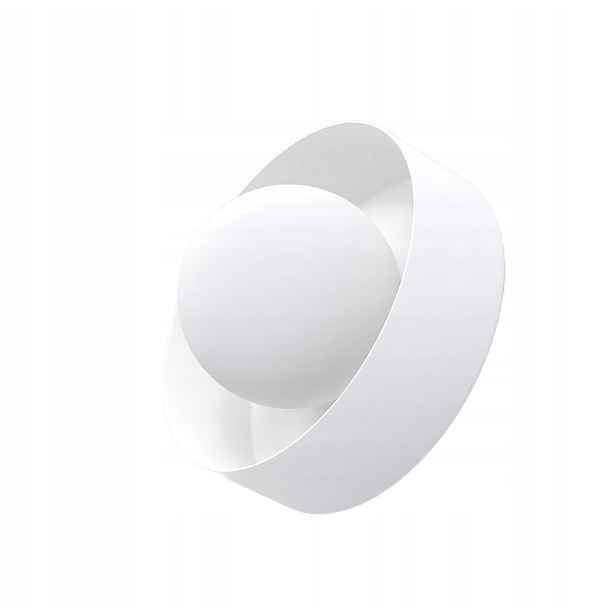 Emibig Nástěnné svítidlo Lulu bílé, minimalistické, 1xG9 8W, kov