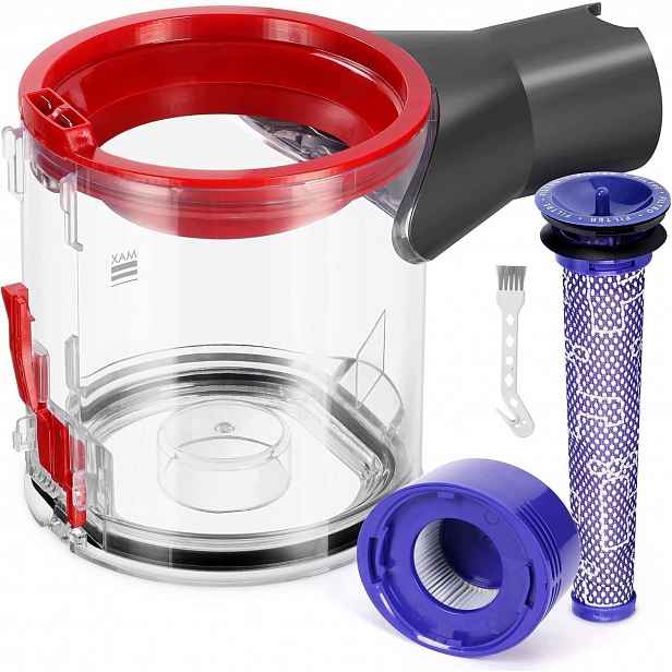 Nádoba na prach Hepa filtr Sada příslušenství pro Dyson V7 SV11 V8 SV10