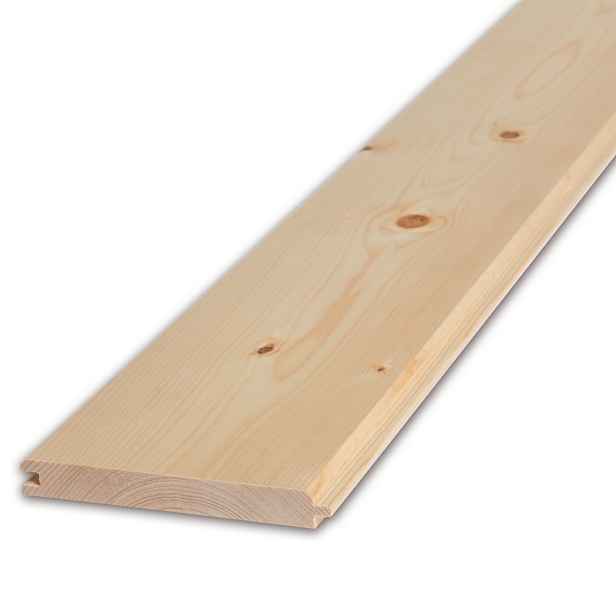 Palubka obkladová smrková SECA klasik A/B 19×121×4 000 mm