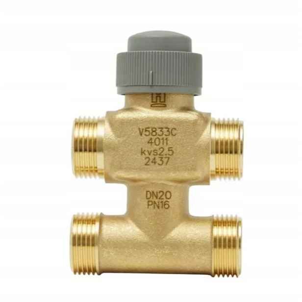 Třícestný ventil s obtokem V5833C1041 Honeywell