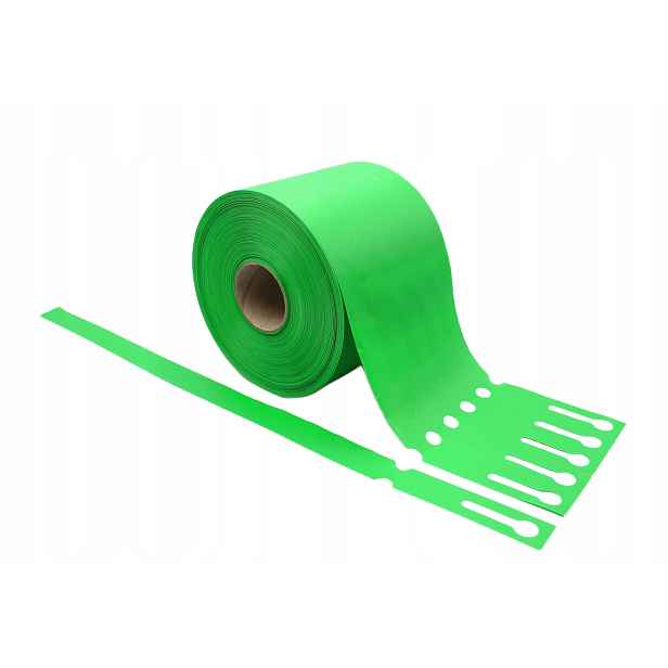 Smyčkové zahradnické/sadové etikety Zelené 400x20mm (20x400)(60-190)