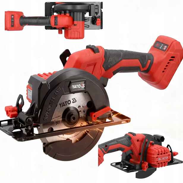 Bezuhlíková Pila 18V 140MM Yato YT-828118