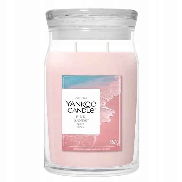 Velká svíčka Signature Pink Sands Yankee Candle