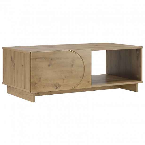 vidaXL Konferenční stolek Dub artisan 95 x 50,5 x 35 cm