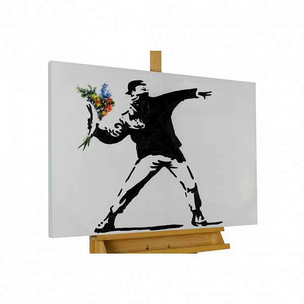 KUNSTLOFT OLEJOMALBA 100/75 cm, Město a architektura