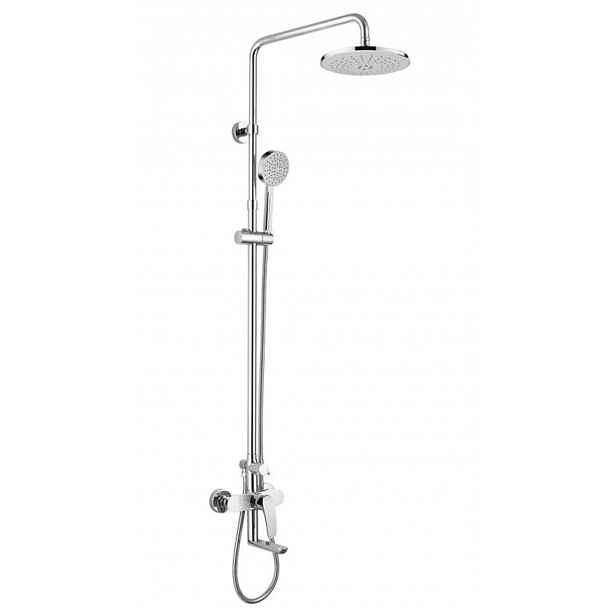 Mereo Eve - Sprchový set s vanovou baterií, průměr 22 cm, chrom CBE60101SAE