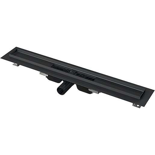 Sprchový žlab Alcaplast 145 cm nerez černá mat APZ101BLACK-1450