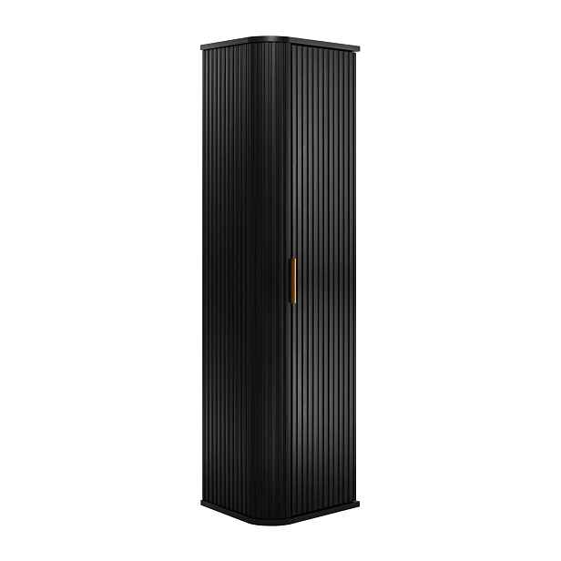 Elvisia Vysoká skříňka do koupelny ELEGANCE 139 Black