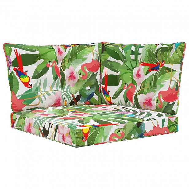 vidaXL Venkovní polštář na pohovku Polyester pestrá 68,5 x 68,5 cm