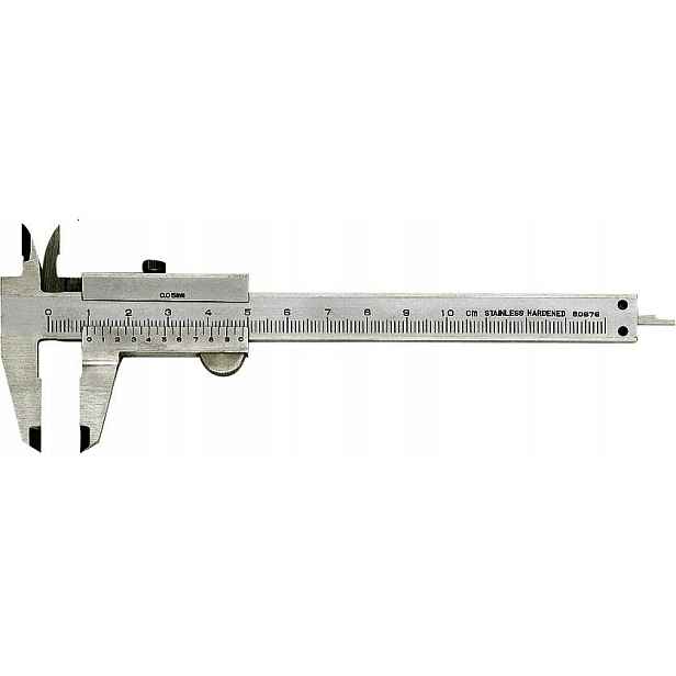 Kapesní posuvné měřítko malé 100 mm 1/50 Fortis