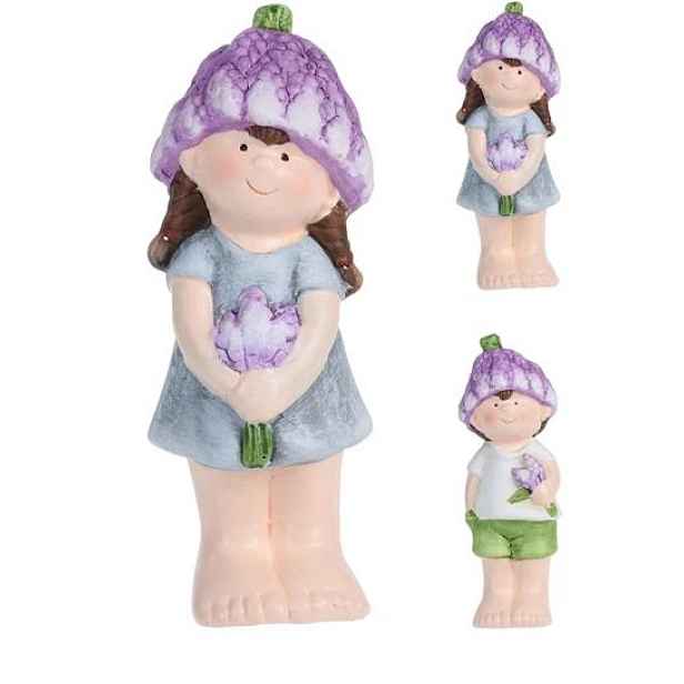 PROHOME - Chlepec/děvče 15cm Levandule