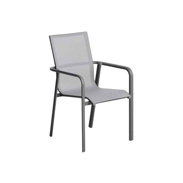 Šedá zahradní židle Canea – Kave Home