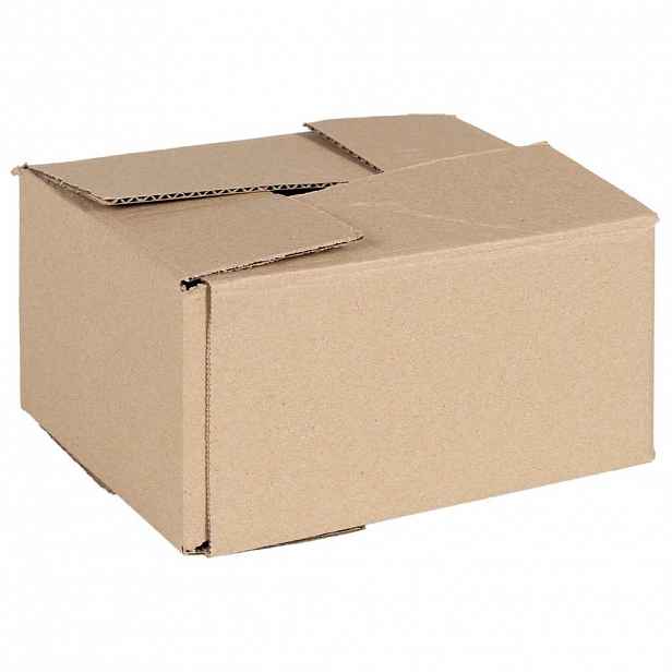 vidaXL Skládací box s úložištěm 50 ks Přírodní 20 x 15 x 10 cm Lepenka