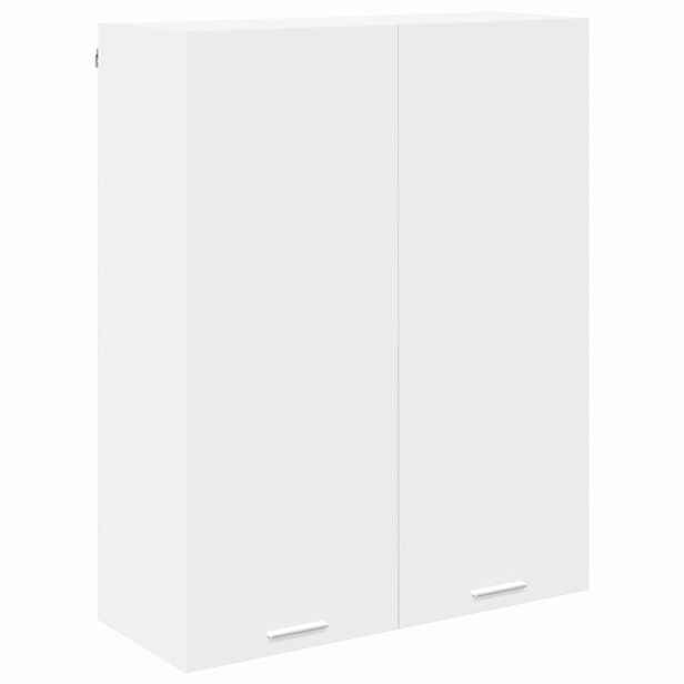 vidaXL Závěsná skříňka Bílá 80 x 31 x 100 cm Kompozitní dřevo