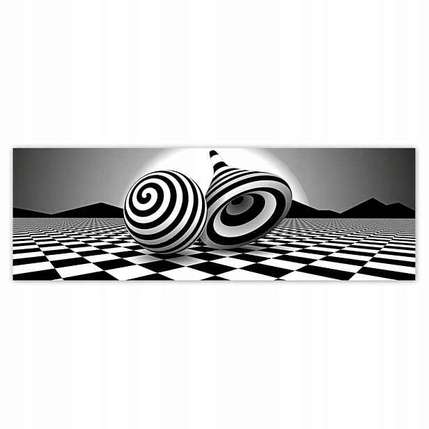 Plakáty 200x66 Abstrakce Geometrie