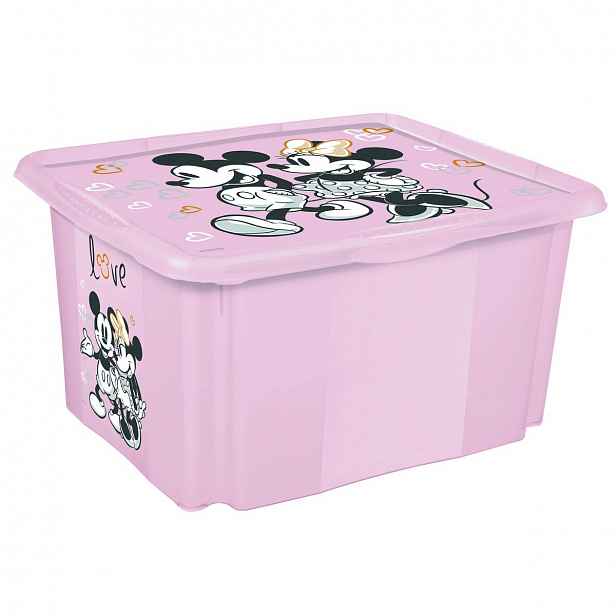 Dětský úložný box Minnie, 42,5 x 35,5 x 22,5 cm