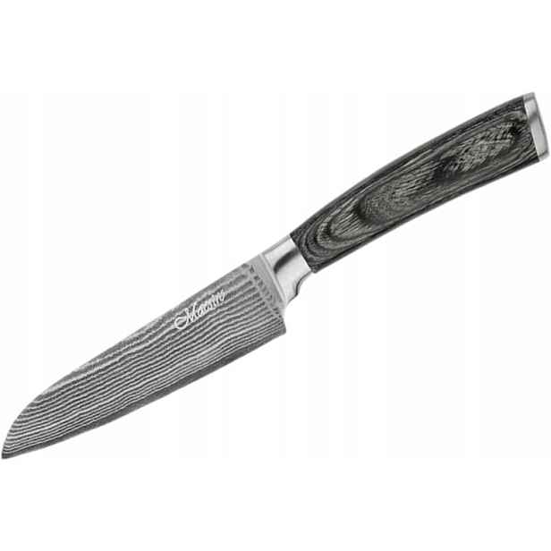 Japonský nůž Santoku 5' Ocel Damasceńska MR-1482