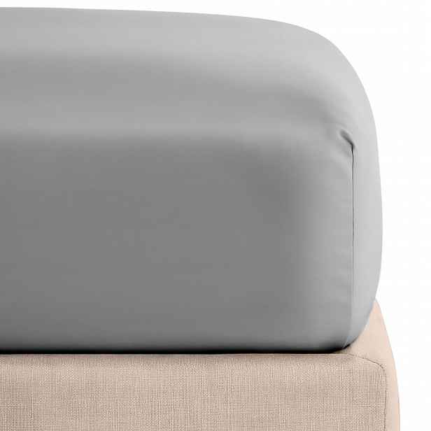 Šedé Prostěradlo S Gumičkou 140 x 200 30 CM Různé Barvy