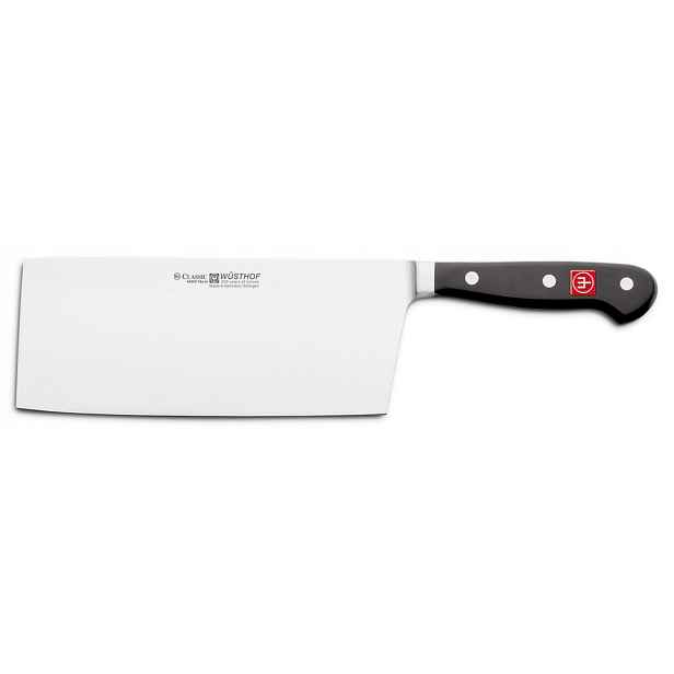 Šéfkuchařův čínský sekáček Wüsthof Classic 18 cm kovaný Solingen
