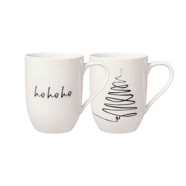 Villeroy & Boch Sada dvou hrnků Statement XMAS stromeček, 0,34 l 10-1621-8404
