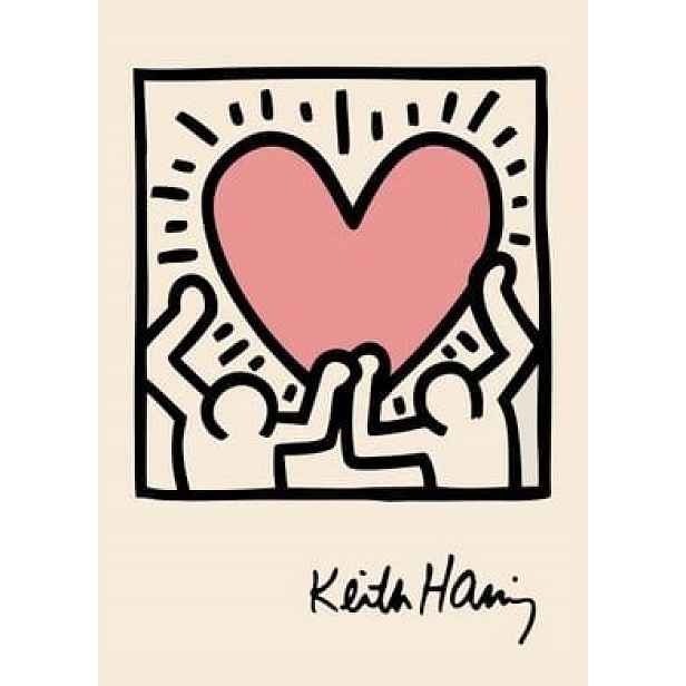 Plakát Keith Haring Art Poster Umění Vintage Retro Obraz 100x70 cm #15