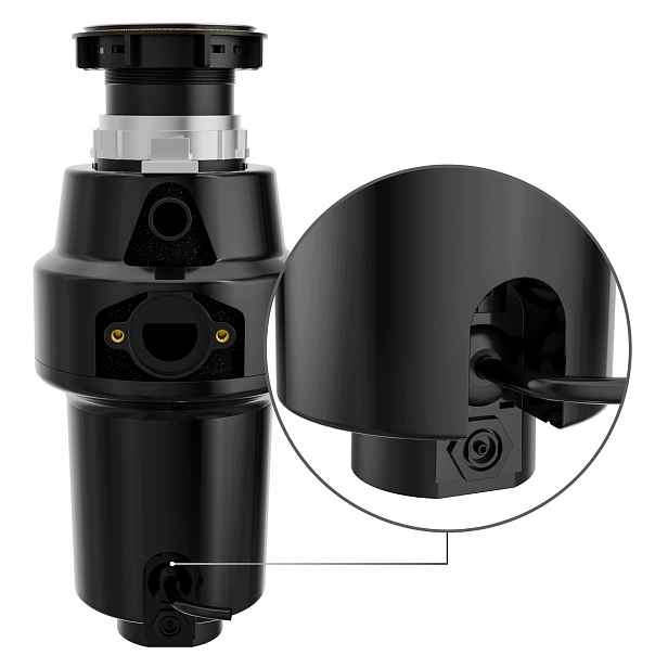 Drtič Kuchyňského Odpadu 560 W Pod Dřez S Pneumatickým Spínačem