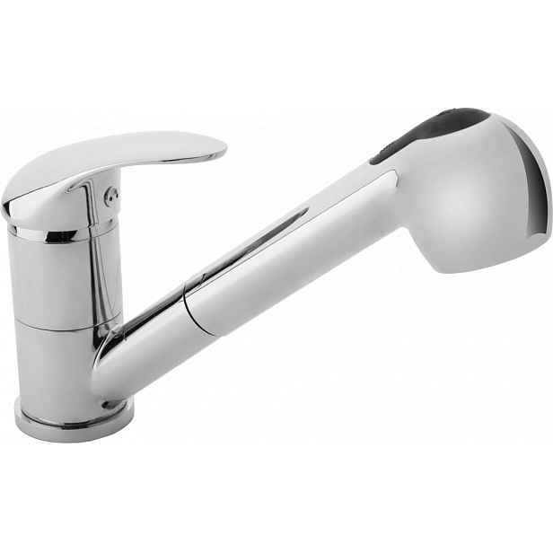 JB Sanitary Kuchyňská baterie s vytahovací sprchou, stojánková, teleskopická H10 27 00
