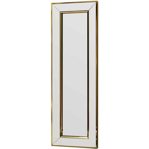 Zrcadlo Carlos Gold 30 x 90 cm