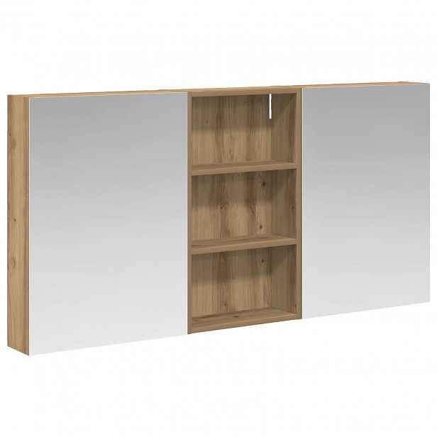 vidaXL Sada koupelnových skříněk 3 ks 140 x 14,5 x 70 cm
