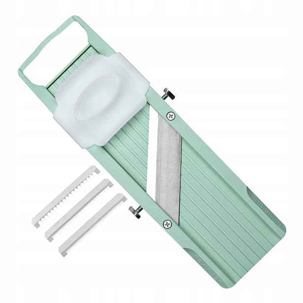 Benriner Classic japonská ostrá mandolína na Zeleniny 64 mm 6 cm zelená