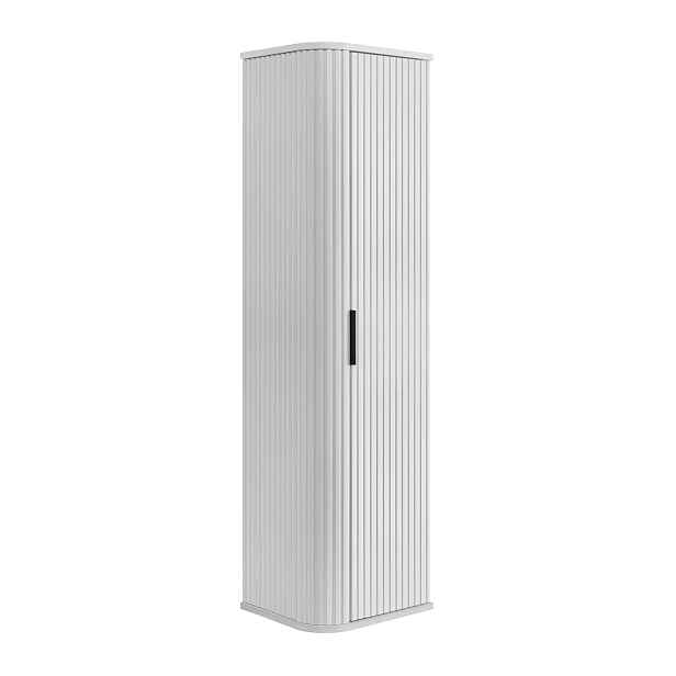 Elvisia Vysoká skříňka do koupelny ELEGANCE 139 White