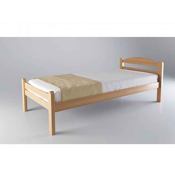 Jednolůžková postel Tycho 90x200, buk natur