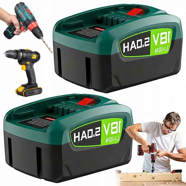 Ultraprostorná Náhrada Li-ion Pro Bosch Gloria Psb 18V 5AH Professional 2el