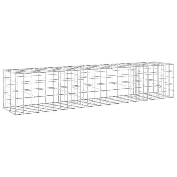 vidaXL Gabion s drátem 5 mm a síťkou 10x10 cm 250x50x50 cm
