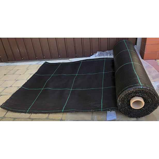 Agrotextilie černá hrubá 100 g/m^2 0,6 x 100 m