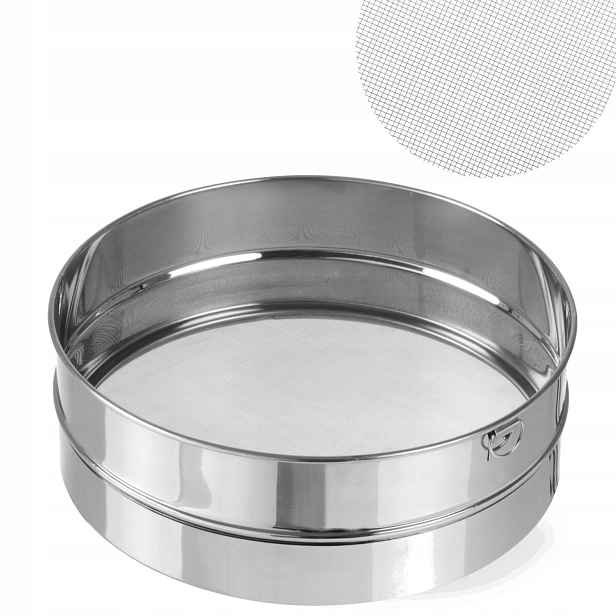 Síto na prosévání strouhanky průměr 247 mm, ocelové Hendi 637814