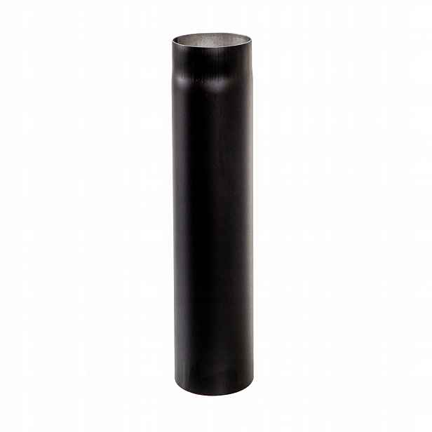Trubka černá, průměr 160 mm, 1000 mm – komínový čep
