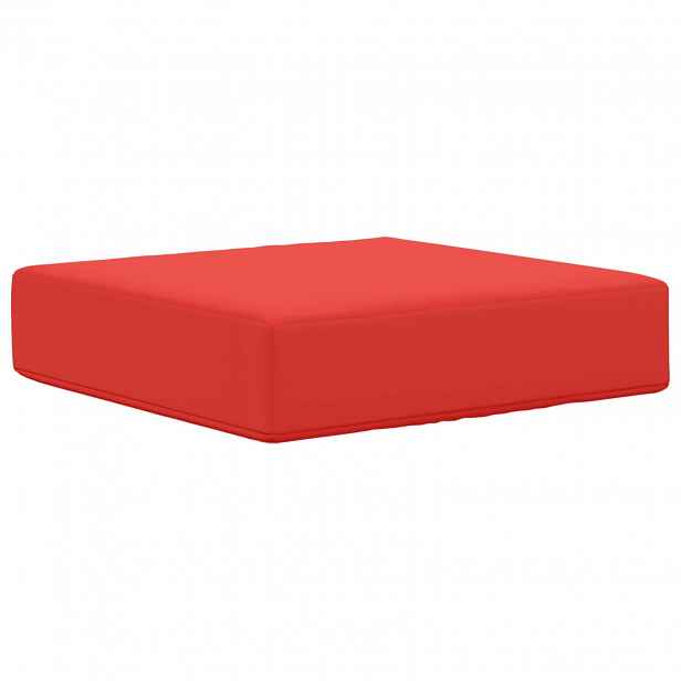 vidaXL Venkovní sedací polštář 100% polyester Červená 40 x 40 x 8 cm