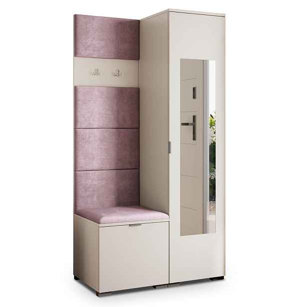 MASSENO MODERNÍ PŘEDSÍŇOVÁ SESTAVA VIRA, 95/181/51 cm, kašmírová