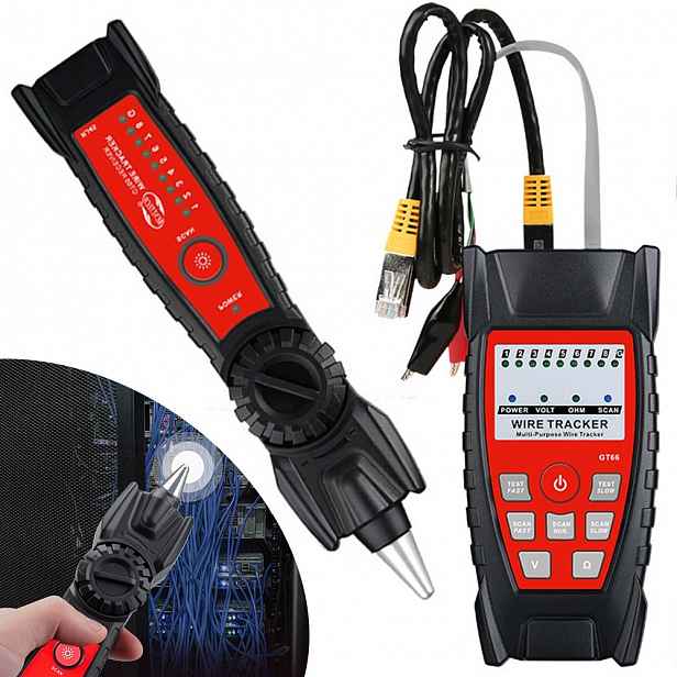 Vyhledávač Párů Kabelů Tester Síťových Kabelů Sonda