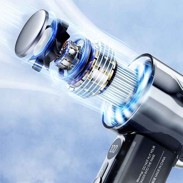 Ventilátor mini Agoal Kapesní Větrák černý 2170