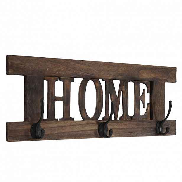 MCW NÁSTĚNNÁ SKŘÍŇ HOME SHABBY-LOOK Hnědá