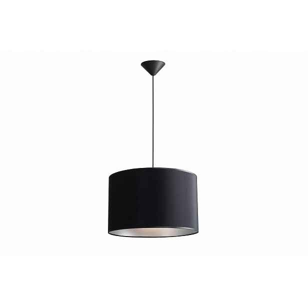 Závěsná lampa Aldex Barilla 40 cm E27 černá/stříbrná, stmívatelná